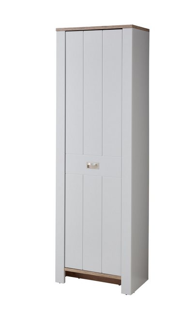 freiraum Garderobenschrank Dijon in Ashgrey Dekor, MDF, Spannplatte - 65x20 günstig online kaufen