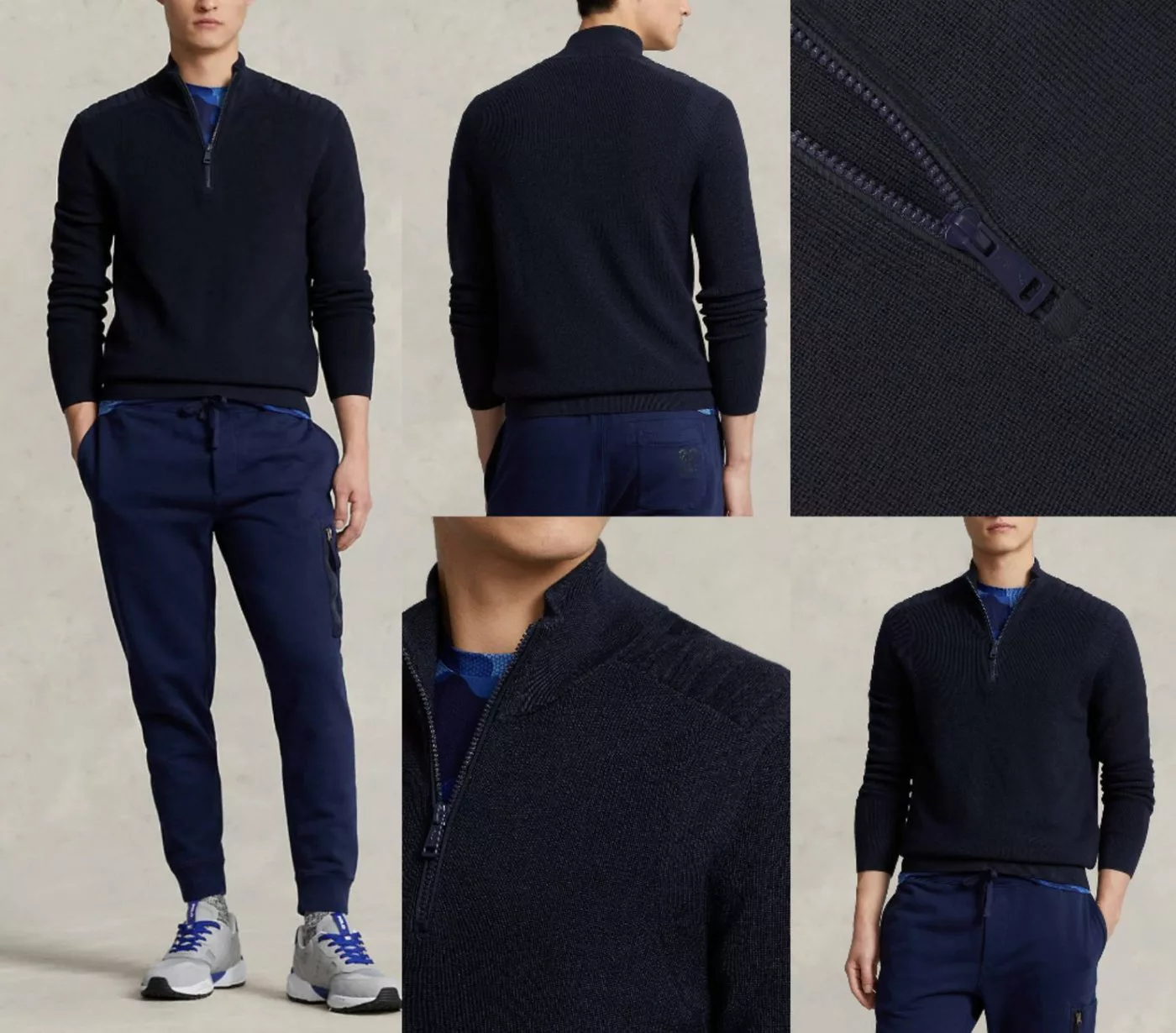 Ralph Lauren Sweatshirt POLO RALPH LAUREN RLX Sweatshirt Golf Wool Sweater günstig online kaufen