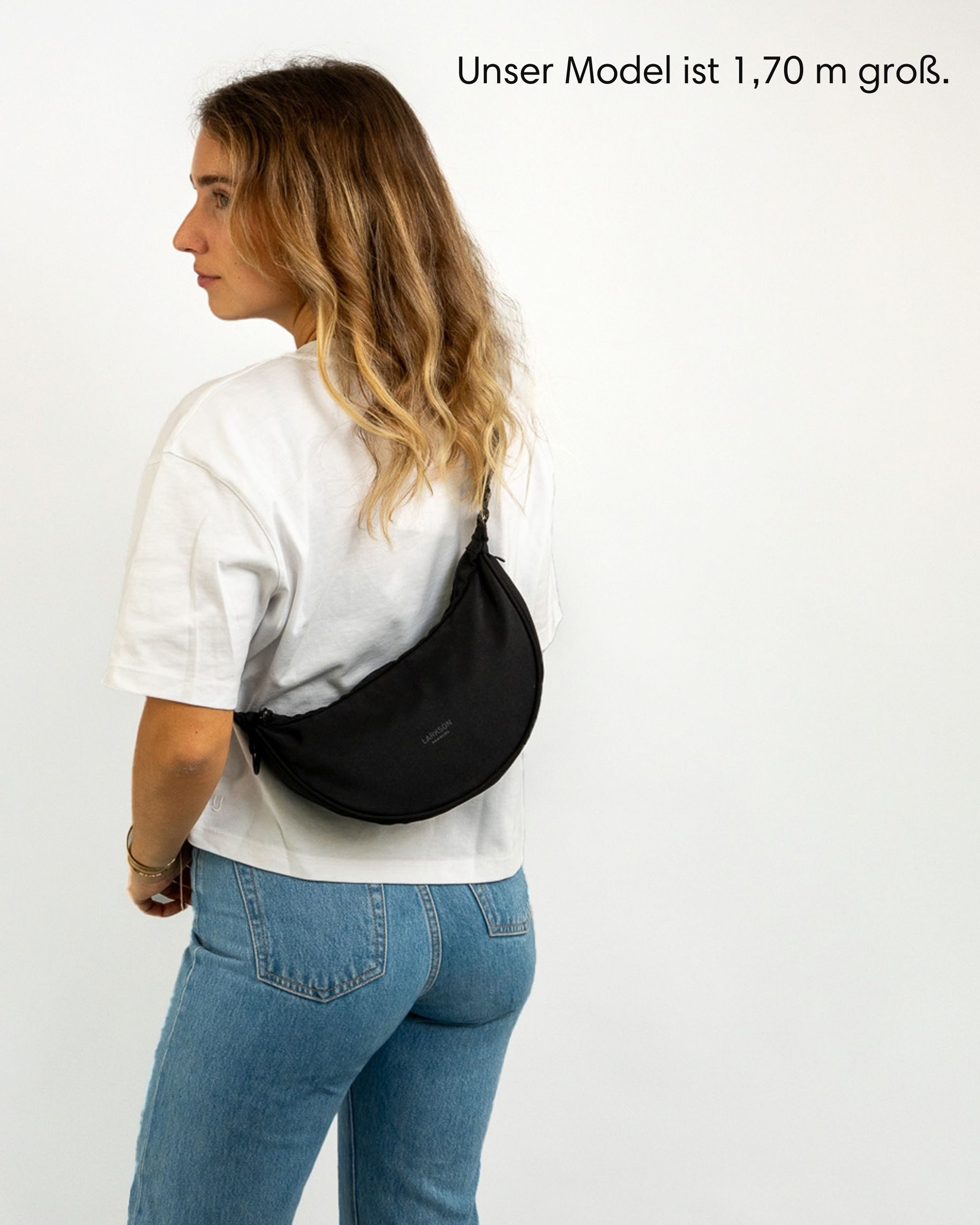 LARKSON Umhängetasche Solveig Small Halbmondtasche für günstig online kaufen