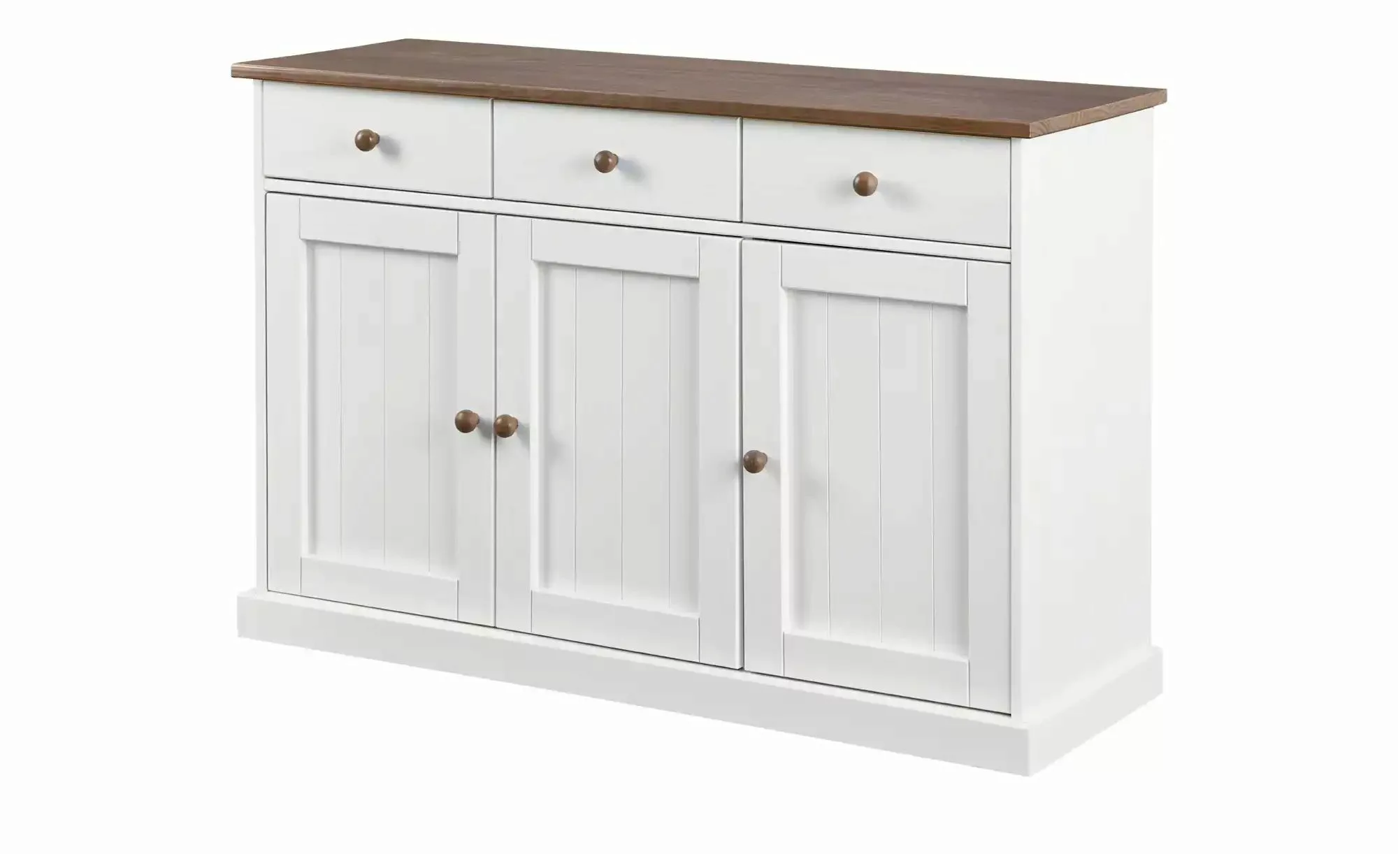 Sideboard  Muslone ¦ weiß ¦ Maße (cm): B: 131 H: 86 T: 45 Kommoden & Sidebo günstig online kaufen