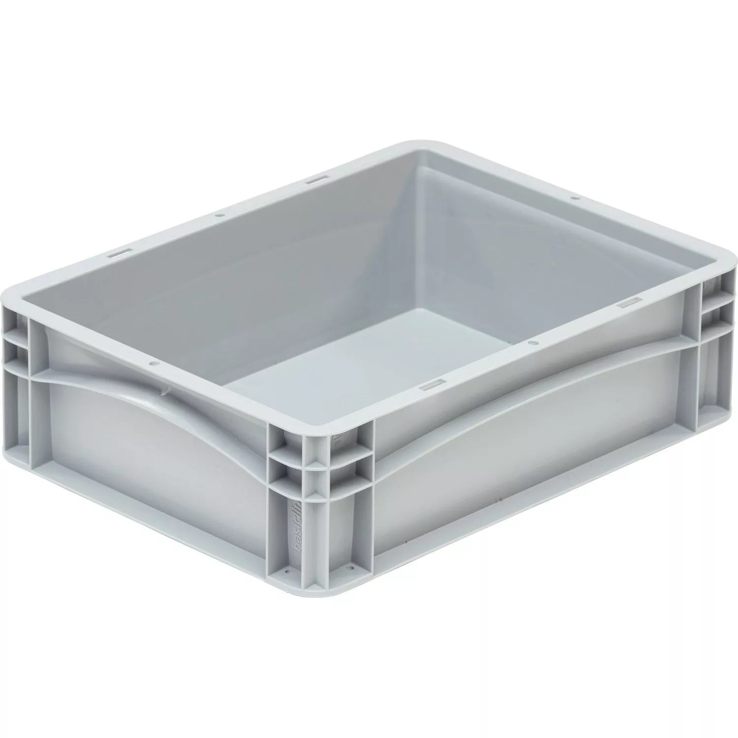 Eurobox-System Box Vollwand 40 cm x 30 cm x 12 cm Grau günstig online kaufen