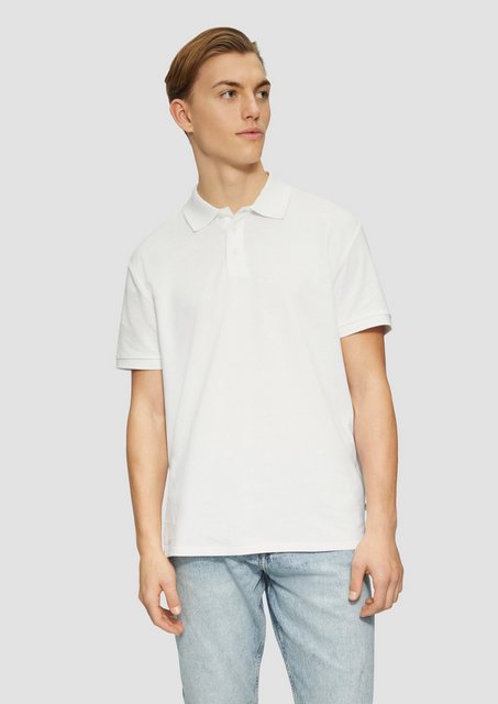 QS Kurzarmshirt Poloshirt aus Piqué günstig online kaufen