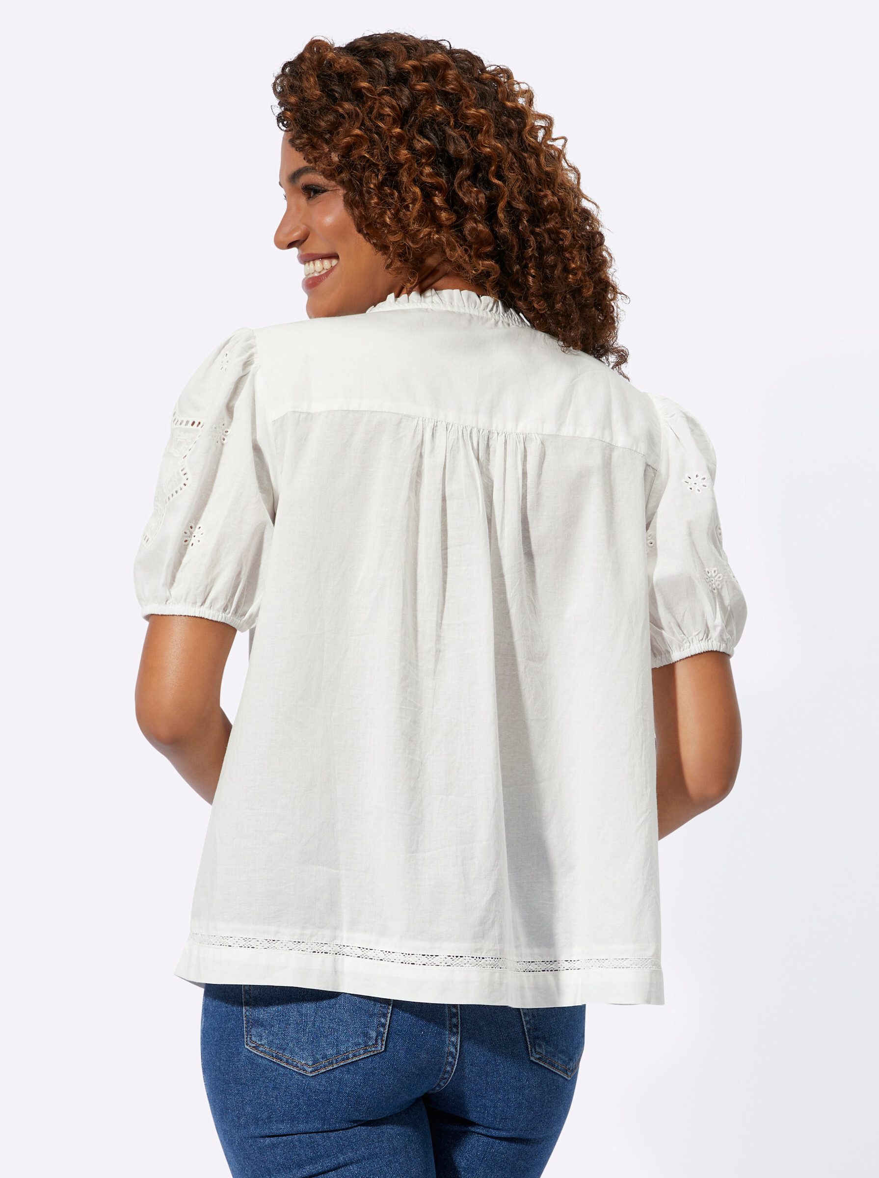 Witt Klassische Bluse Baumwollbluse günstig online kaufen