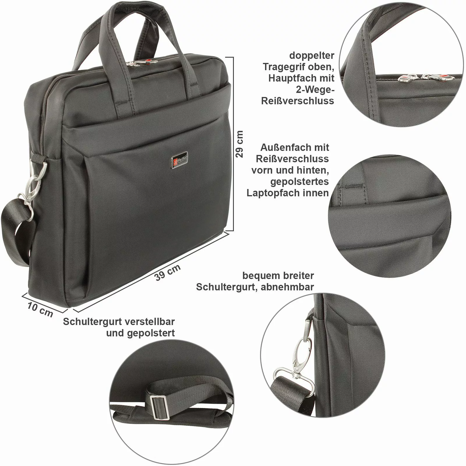 BAG STREET INTERNATIONAL Laptoptasche Große Umhängetasche günstig online kaufen