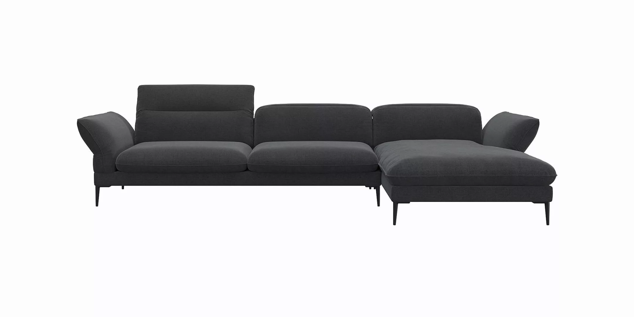 FLEXLUX Ecksofa »Salino, Funktionssofa mit Recamiere, Relaxsofa, Ecksofa«, günstig online kaufen