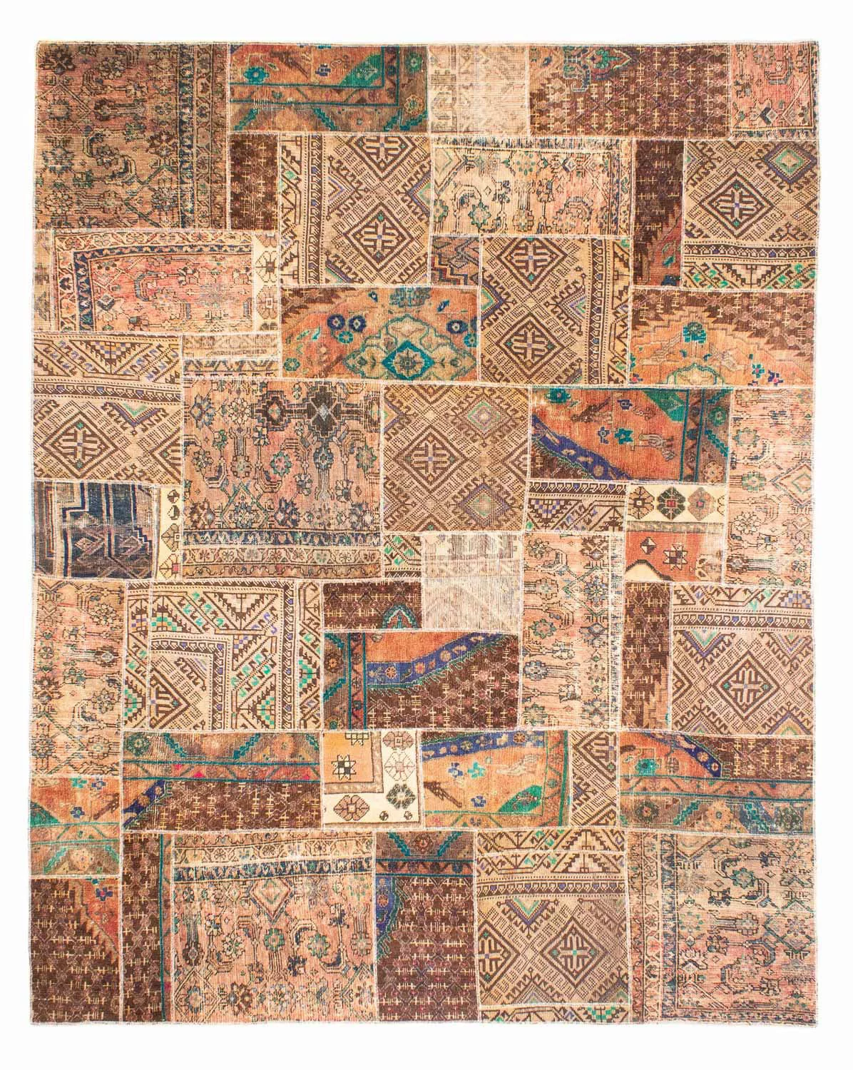 morgenland Teppich »Patchwork - 301 x 239 cm - mehrfarbig«, rechteckig, Woh günstig online kaufen