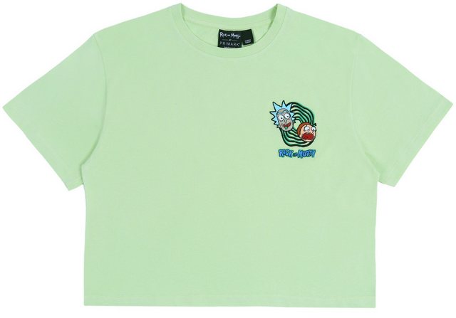 Sarcia.eu Blusentop Grünes Rick und Morty T-Shirt XXS günstig online kaufen