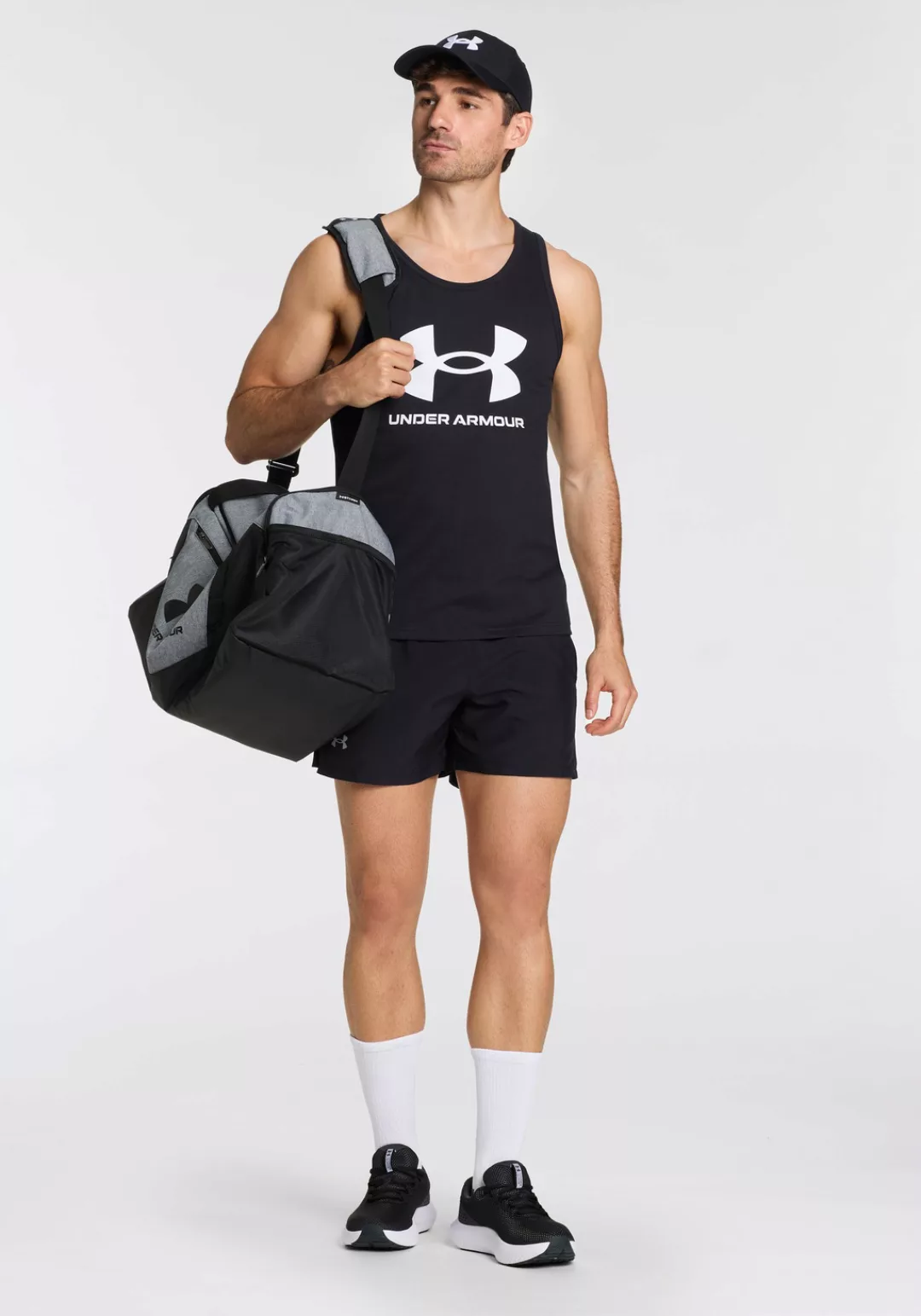 Under Armour Tennissocken "Unisex UA Performance Tech-Crew-Socken im 3er-Pa günstig online kaufen