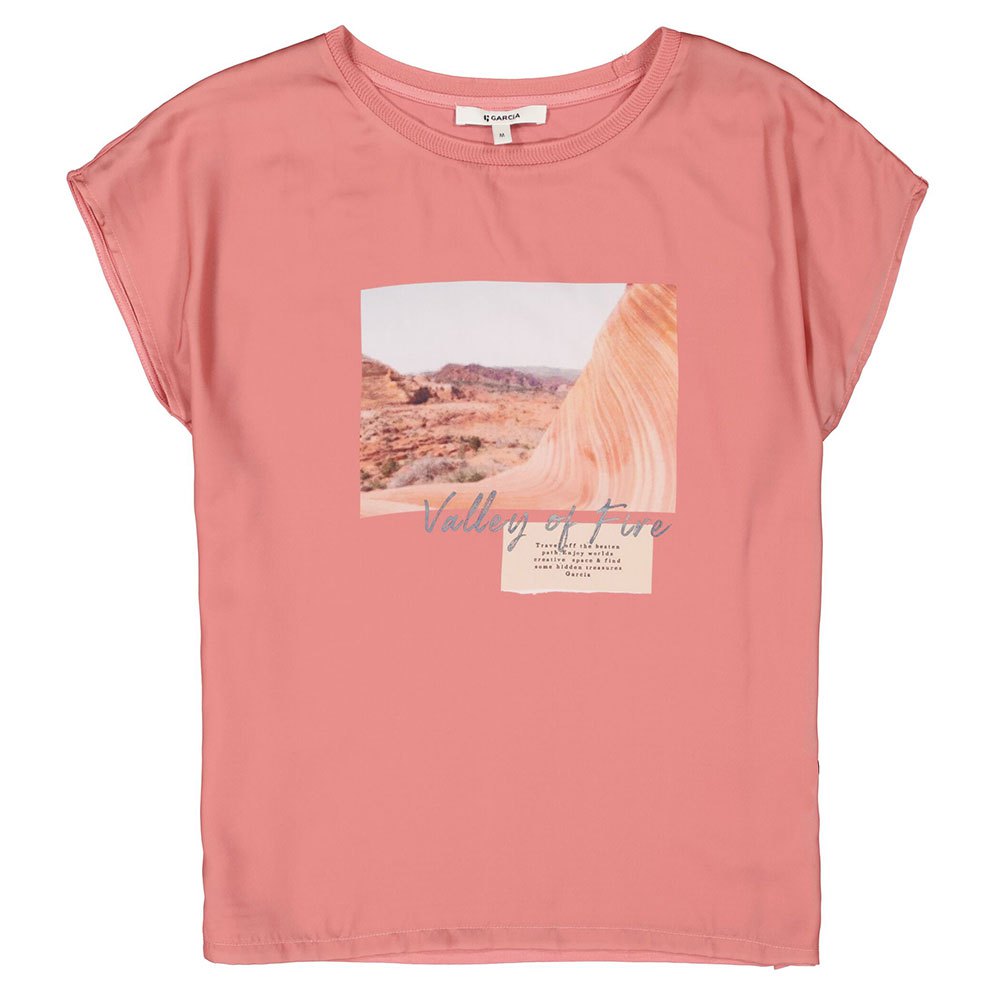 Garcia T-shirt Kurzarm T-shirt S Desert Rose günstig online kaufen