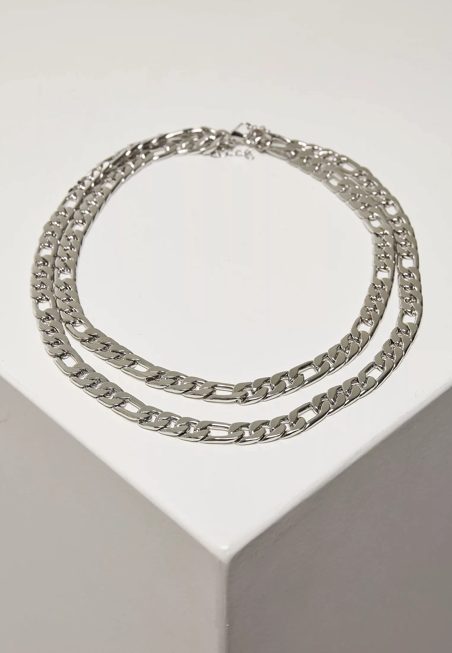 URBAN CLASSICS Edelstahlkette "Accessoires Figaro Layering Necklace" günstig online kaufen
