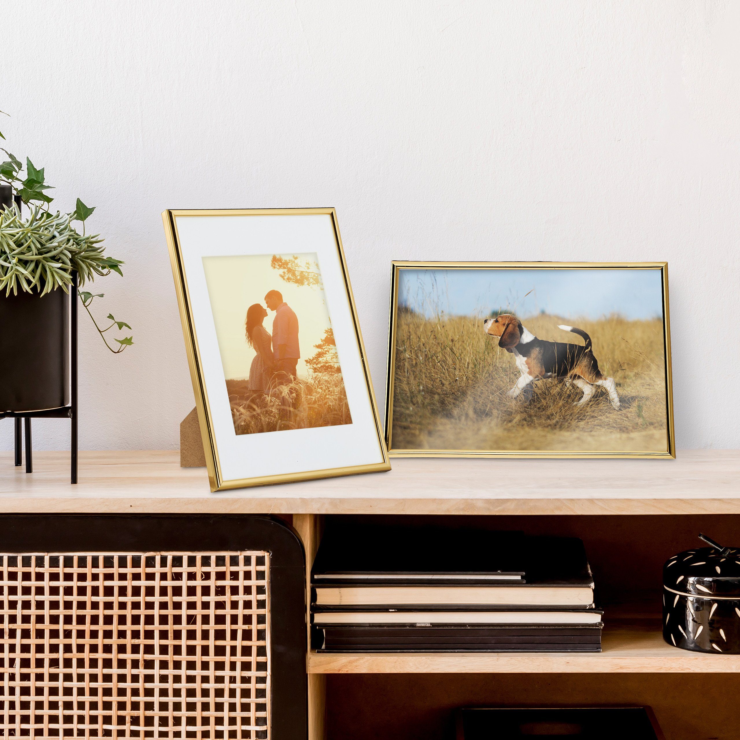 relaxdays Bilderrahmen 2er Set 20x30 cm, günstig online kaufen