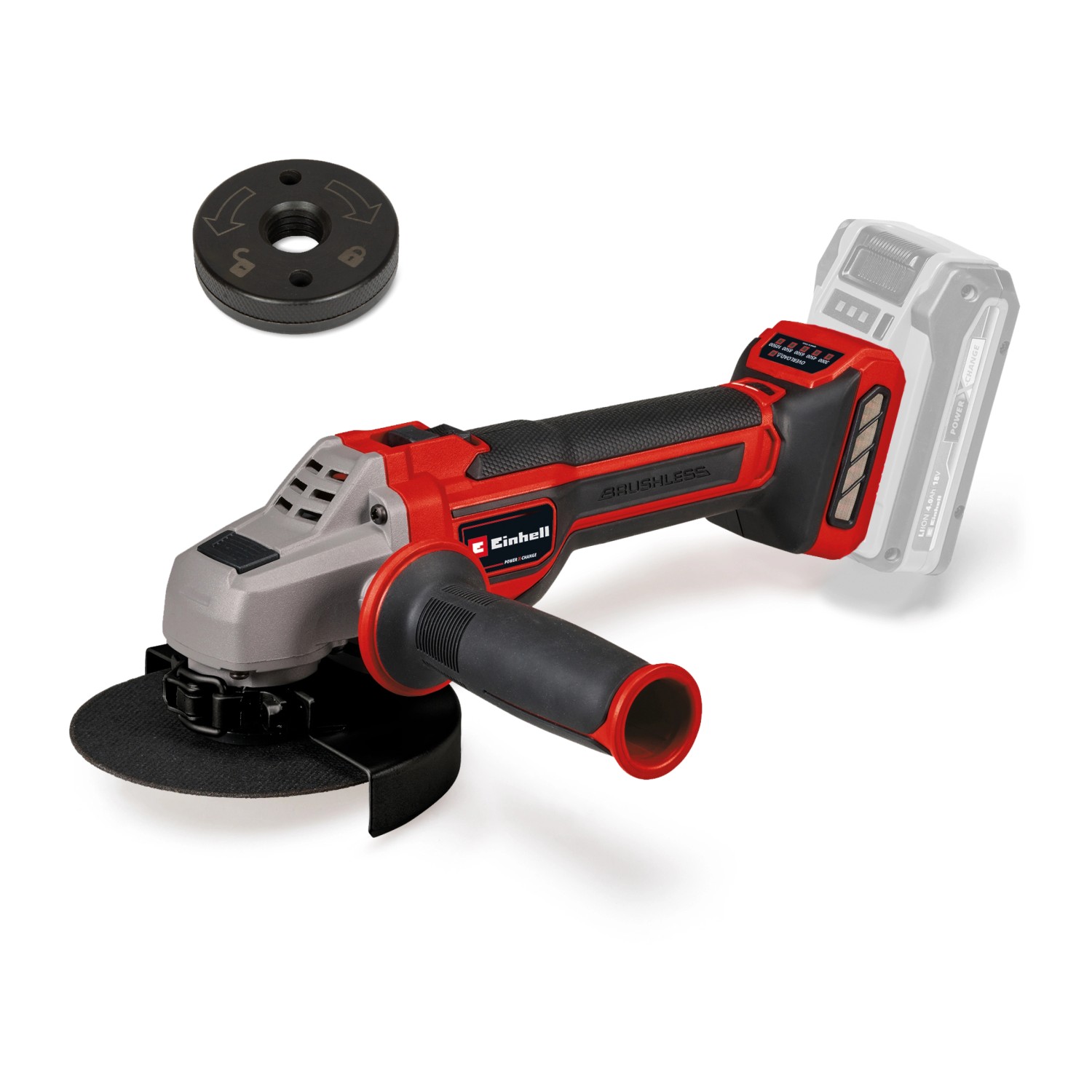 Einhell Akku-Winkelschleifer TP-AG 18/125 CE Q günstig online kaufen
