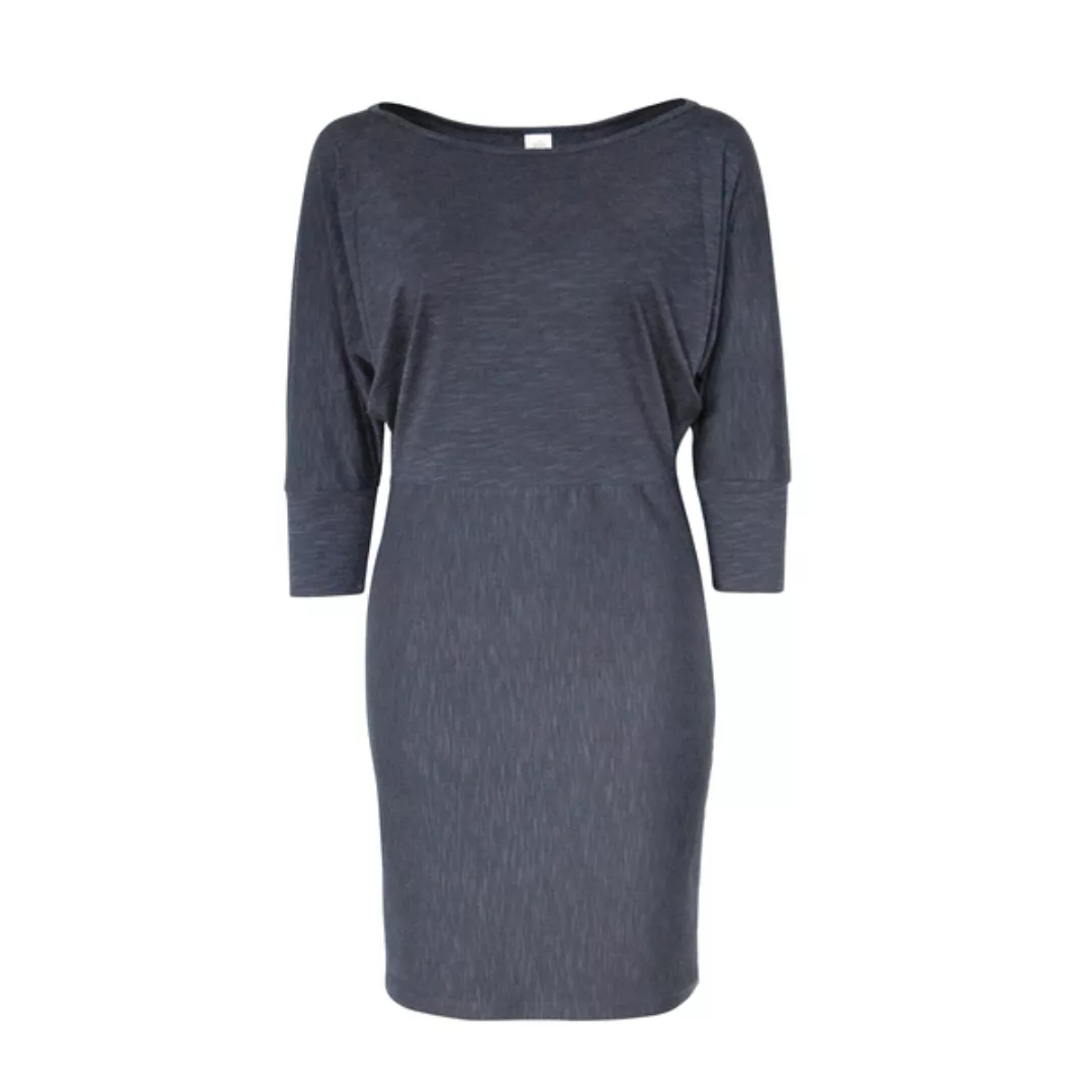 Milla Melange - Damen - Kleid Aus Biobaumwolle - Grau Melange günstig online kaufen