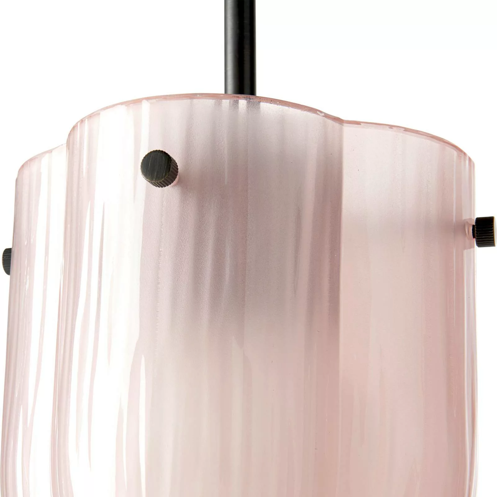 Pendelleuchte Seine glas rosa / Mundgeblasenes Glas- Ø 16 x H 18 cm - Gubi günstig online kaufen