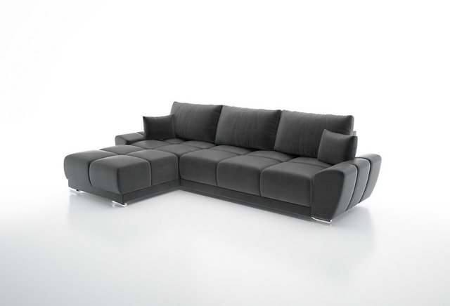 Unique Home Ecksofa Schlafsofa, Ecksofa SIE mit Schlaffunktion, Bettkasten, günstig online kaufen