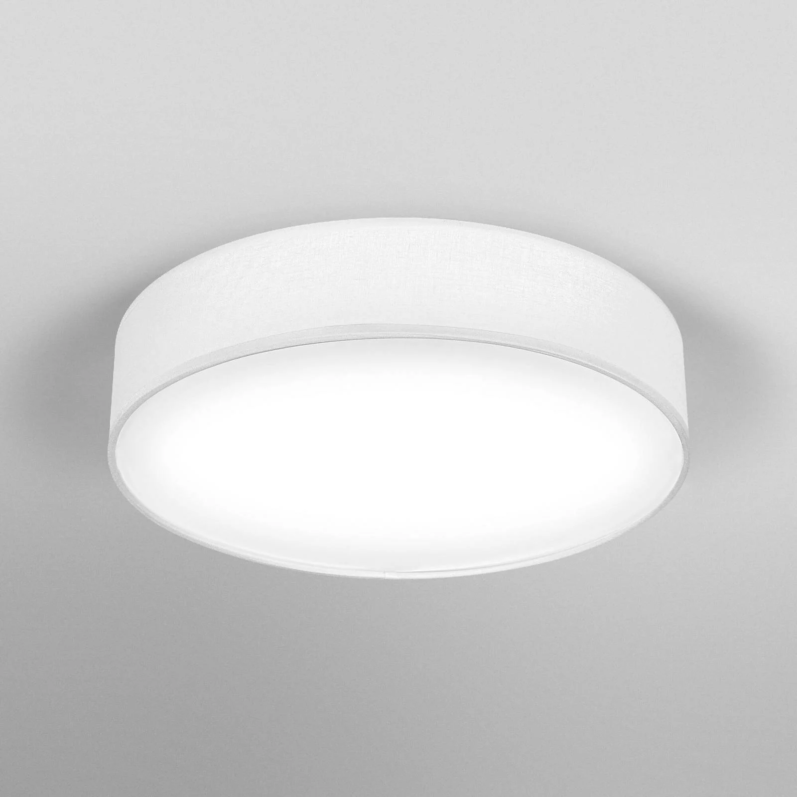 OSRAM Deckenleuchte ORBIS PARIS, weiß, Ø 48 cm, Textil, E27 günstig online kaufen