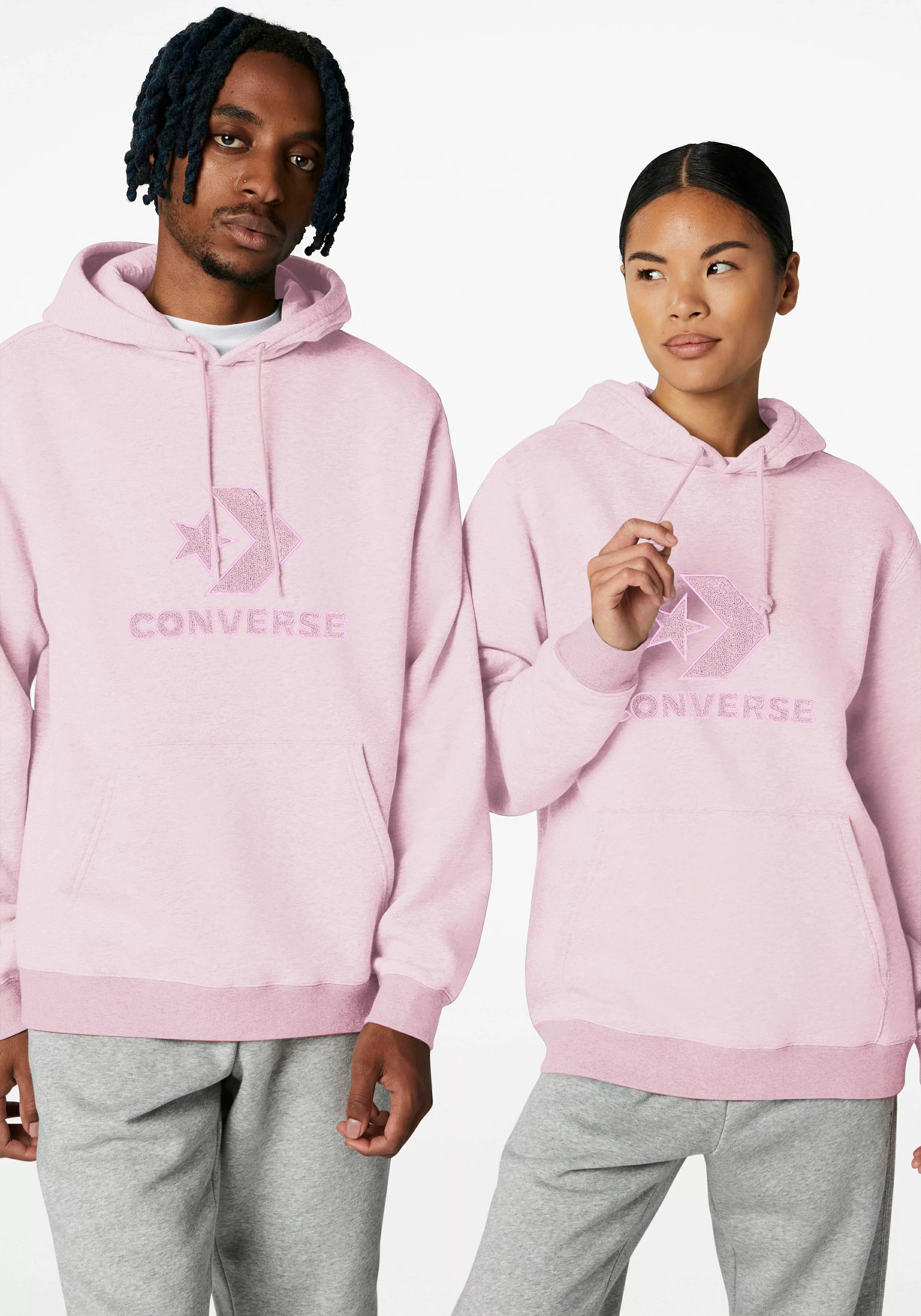 Converse Sweatshirt "UNISEX CONVERSE GO-TO LOOSE FIT STA" günstig online kaufen