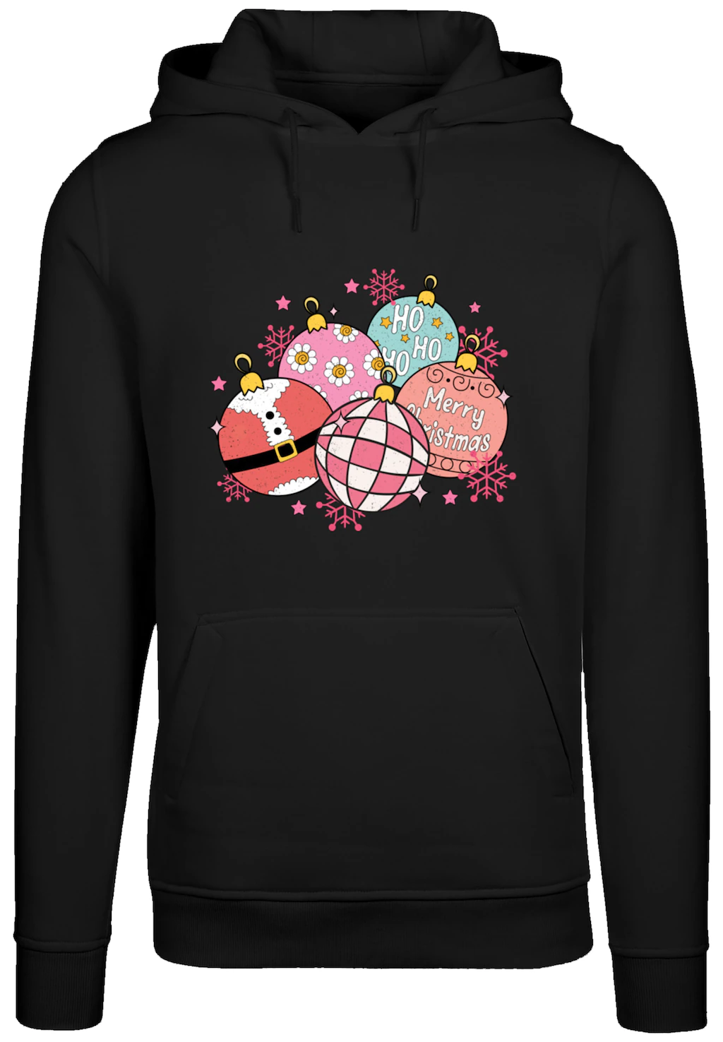 F4NT4STIC Kapuzenpullover "Pink Cute Christmas Tree Balls", Premium Qualitä günstig online kaufen