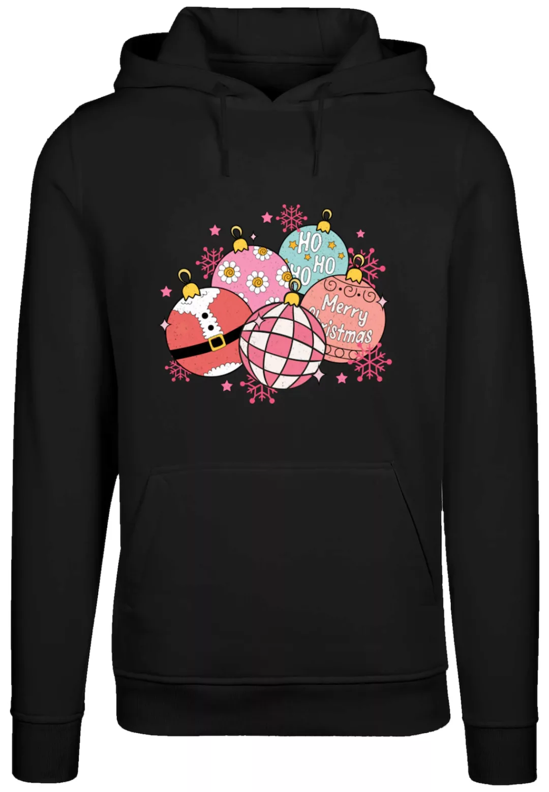 F4NT4STIC Kapuzenpullover "Pink Cute Christmas Tree Balls", Premium Qualitä günstig online kaufen