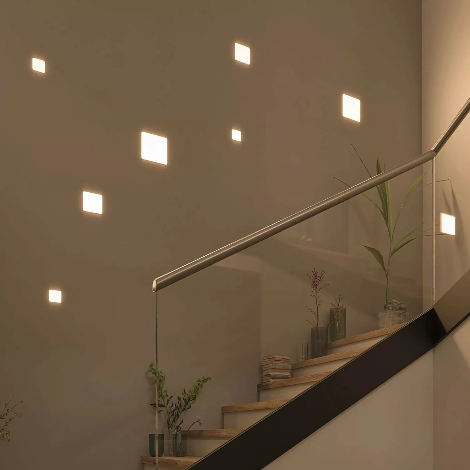 LED Deckenleuchte Veluna Varifit in Transparent-satiniert 17,5W 1500lm IP44 günstig online kaufen