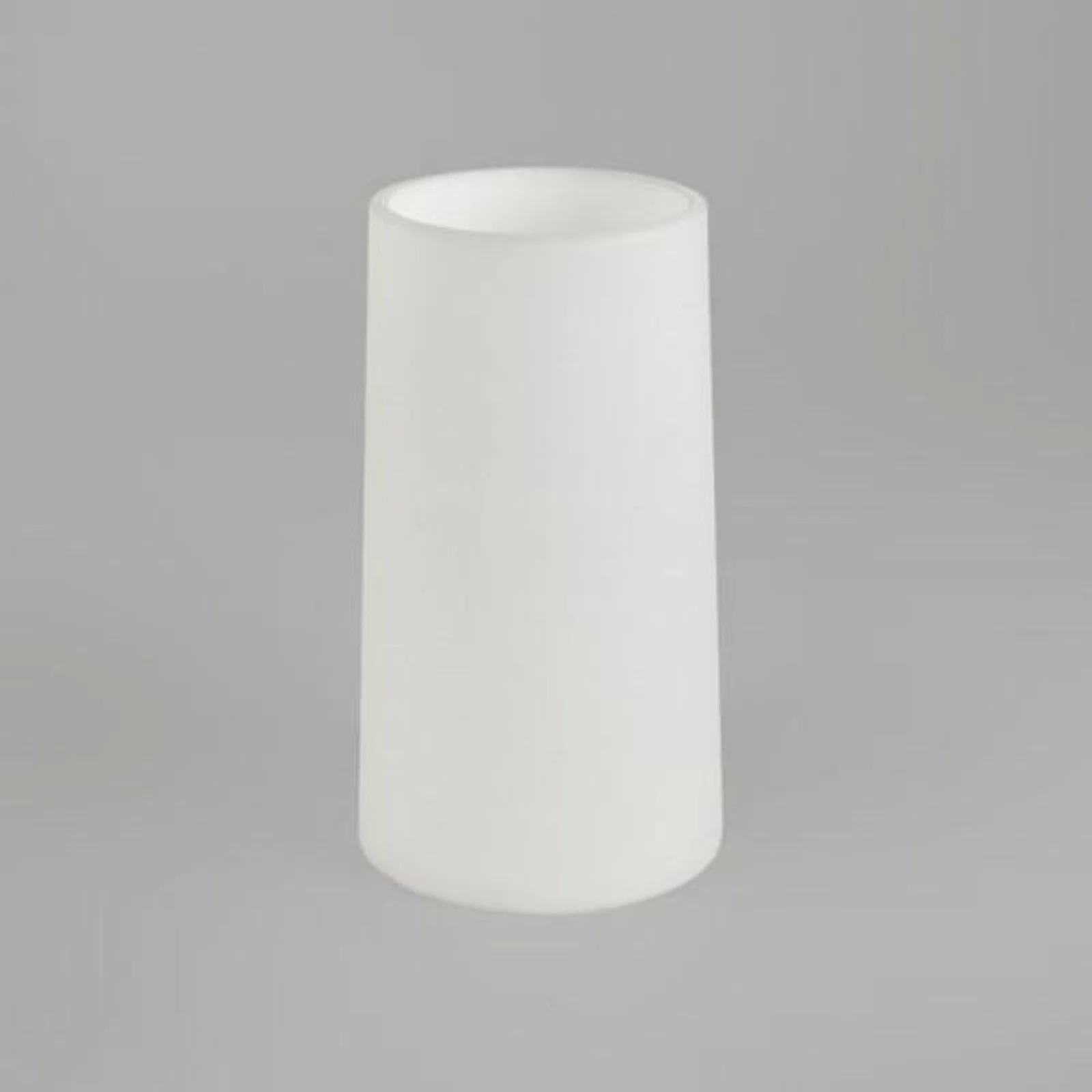 Cone 195 Schirm aus weißem Glas, Höhe 195 mm, ø 113 mm günstig online kaufen