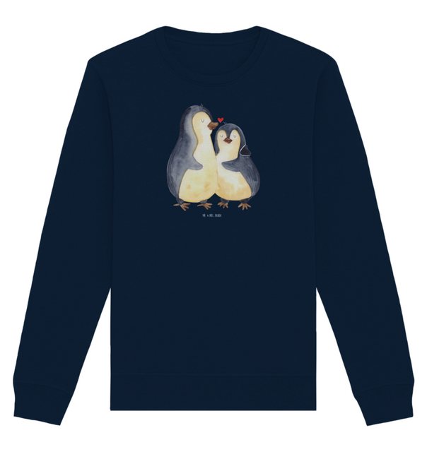 Mr. & Mrs. Panda Longpullover Größe XXL Pinguine Einschlafen - French Navy günstig online kaufen