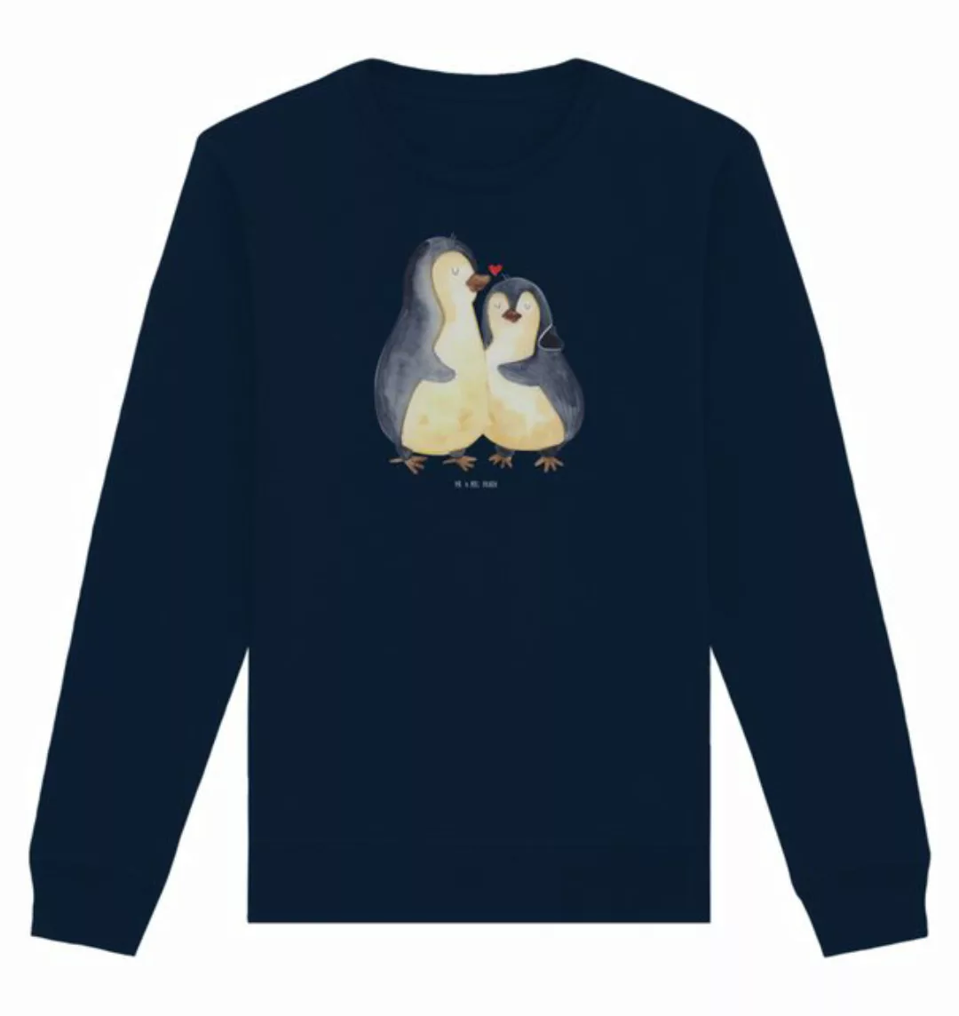 Mr. & Mrs. Panda Longpullover Größe XXL Pinguine Einschlafen - French Navy günstig online kaufen