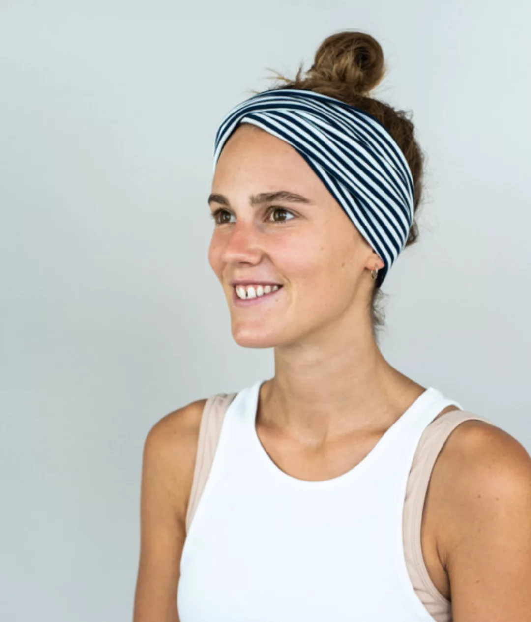 Stirnband Mit Wickel-detail Aus Bio Jersey In Vielen Farben günstig online kaufen