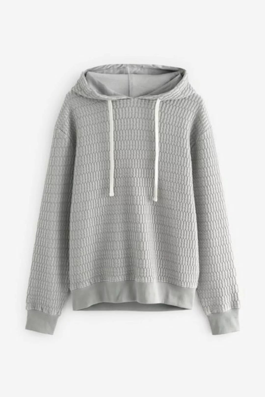 Next Kapuzensweatshirt Premium Hoodie mit Struktur (1-tlg) günstig online kaufen