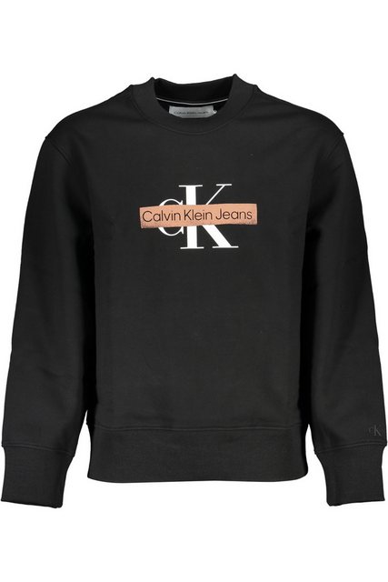 Calvin Klein Jeans Sweatshirt Herren Sweatshirt Schwarz: Gefüttert & Stilvo günstig online kaufen