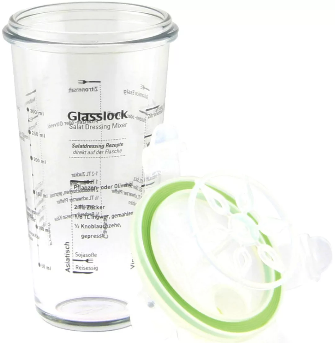 Glasslock Dressing Shaker, (Cocktail Shaker), 450 ml günstig online kaufen