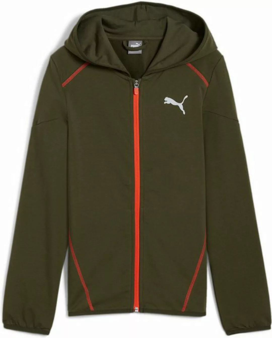 PUMA Sweatshirt ACTIVE SPORTS Hoodie Full-Zip TR B DARK OLIVE günstig online kaufen