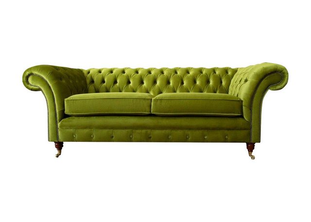 Xlmoebel Chesterfield-Sofa 3-Sitzer Sofa Wohnlandschaft Sofas Polster Garni günstig online kaufen