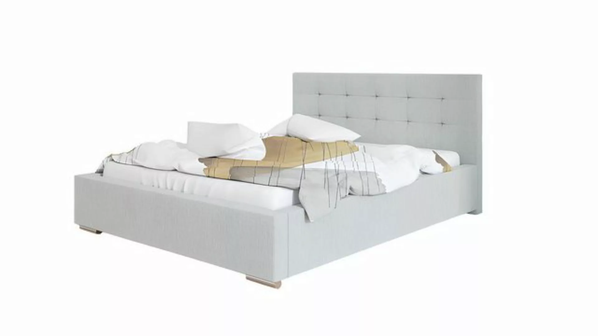 JVmoebel Bett Schlafzimmer Betten Kunstleder Luxus Bett Bettkasten 180 x 20 günstig online kaufen