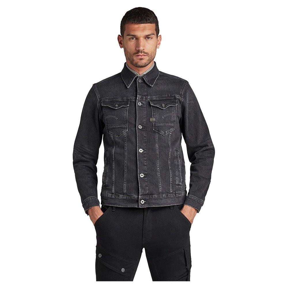 G-star Arc 3d Jeansjacke L Worn In Blackbird günstig online kaufen