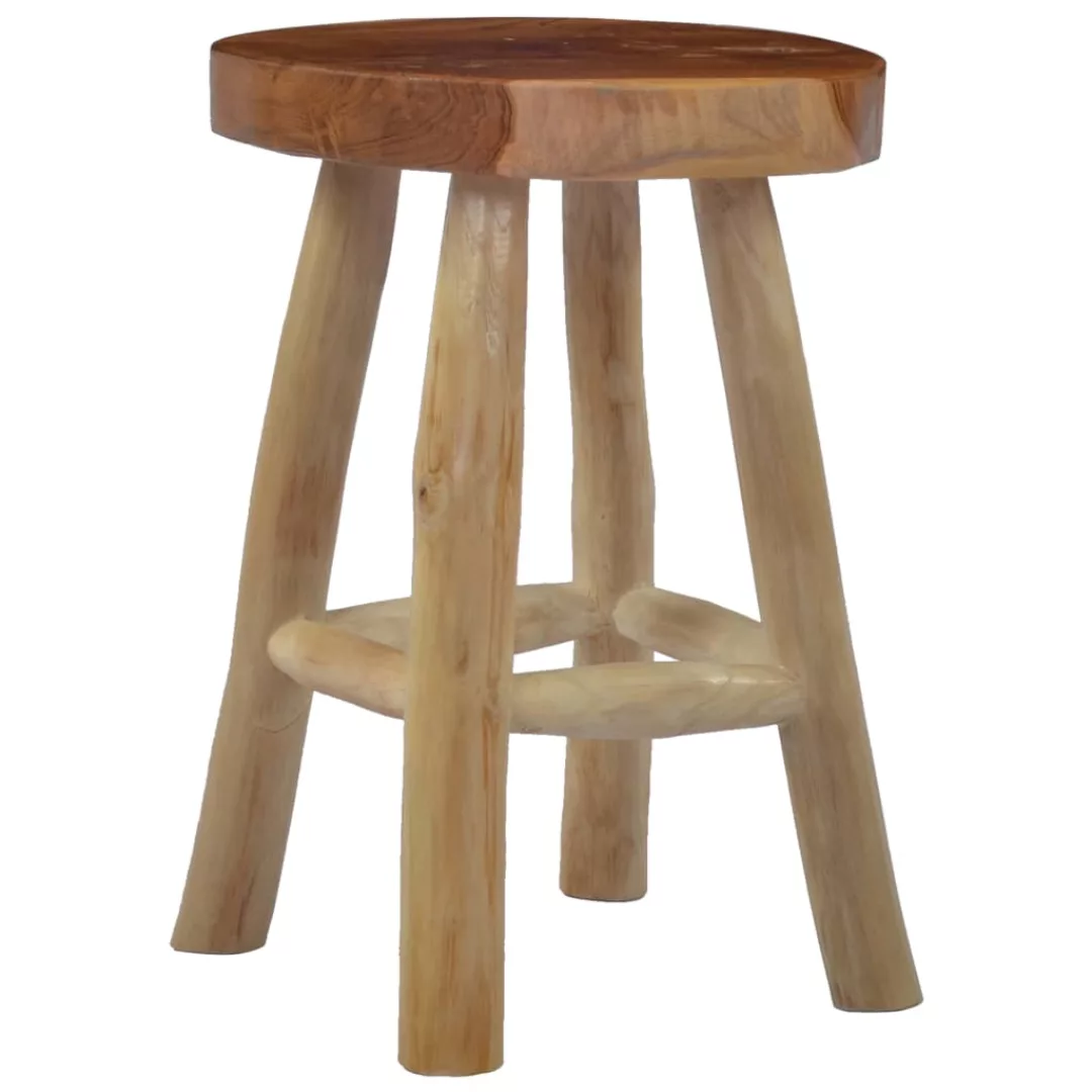 Hocker Braun Massivholz Teak günstig online kaufen