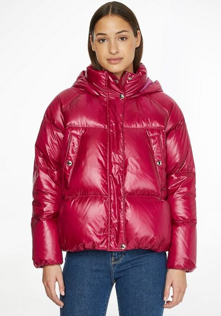 Tommy Hilfiger Steppjacke POP COLOUR DOWN JACKET mit Stehkragen günstig online kaufen