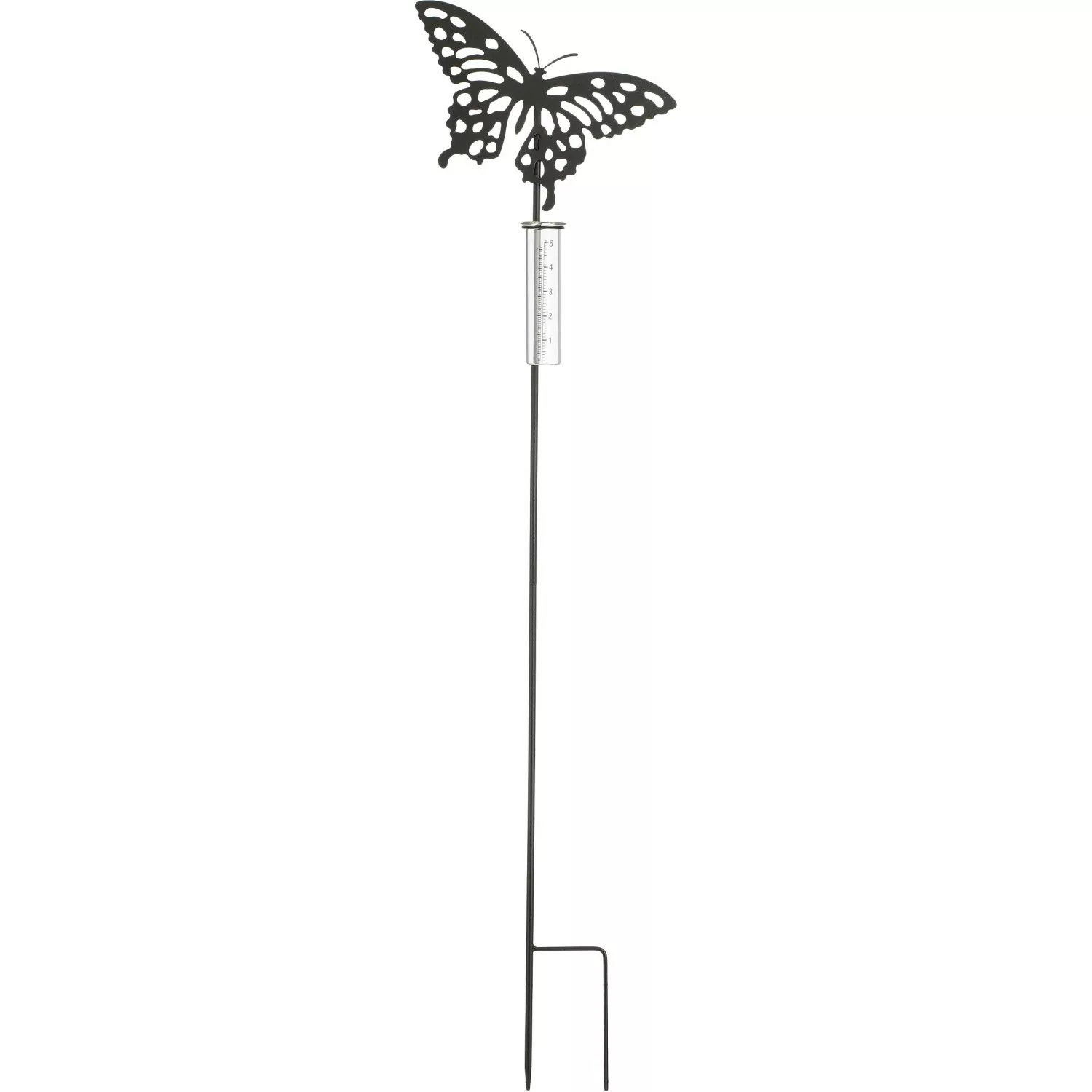 Mica Decorations Gartenstecker Regenmesser Schwarz Sortiment 2 29 x 7 x 118 günstig online kaufen