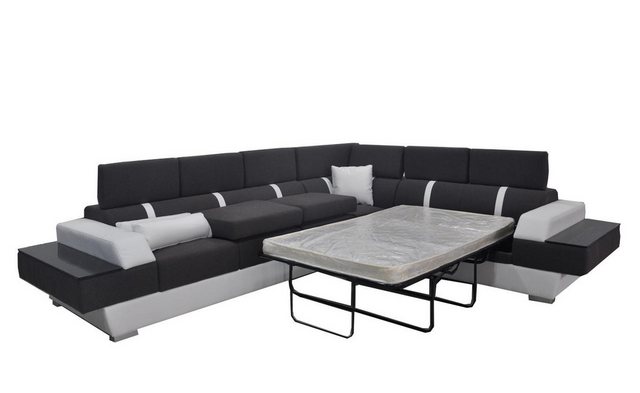 Xlmoebel Sofa Modernes L-förmiges Ledersofa Wohnlandschaft Eckcouch Design günstig online kaufen