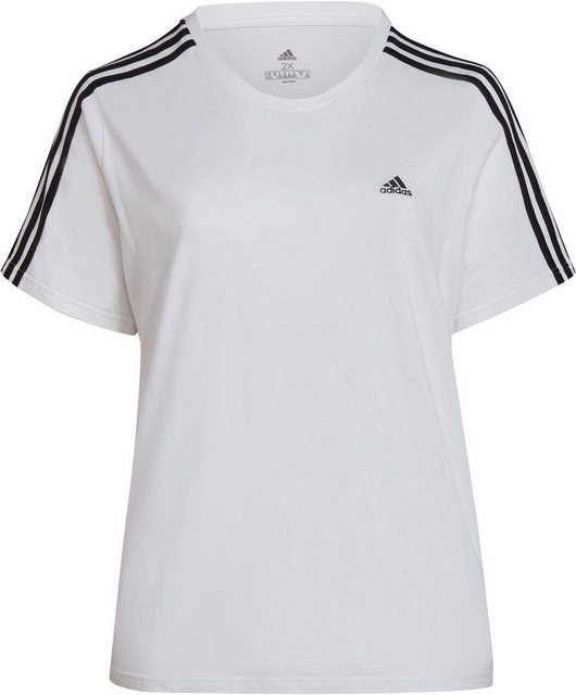 adidas Sportswear Kurzarmshirt W 3S T WHITE/BLACK günstig online kaufen