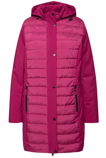 Ulla Popken Steppjacke HYPRAR Hybridjacke Stepp/Softshell Stehkragen günstig online kaufen