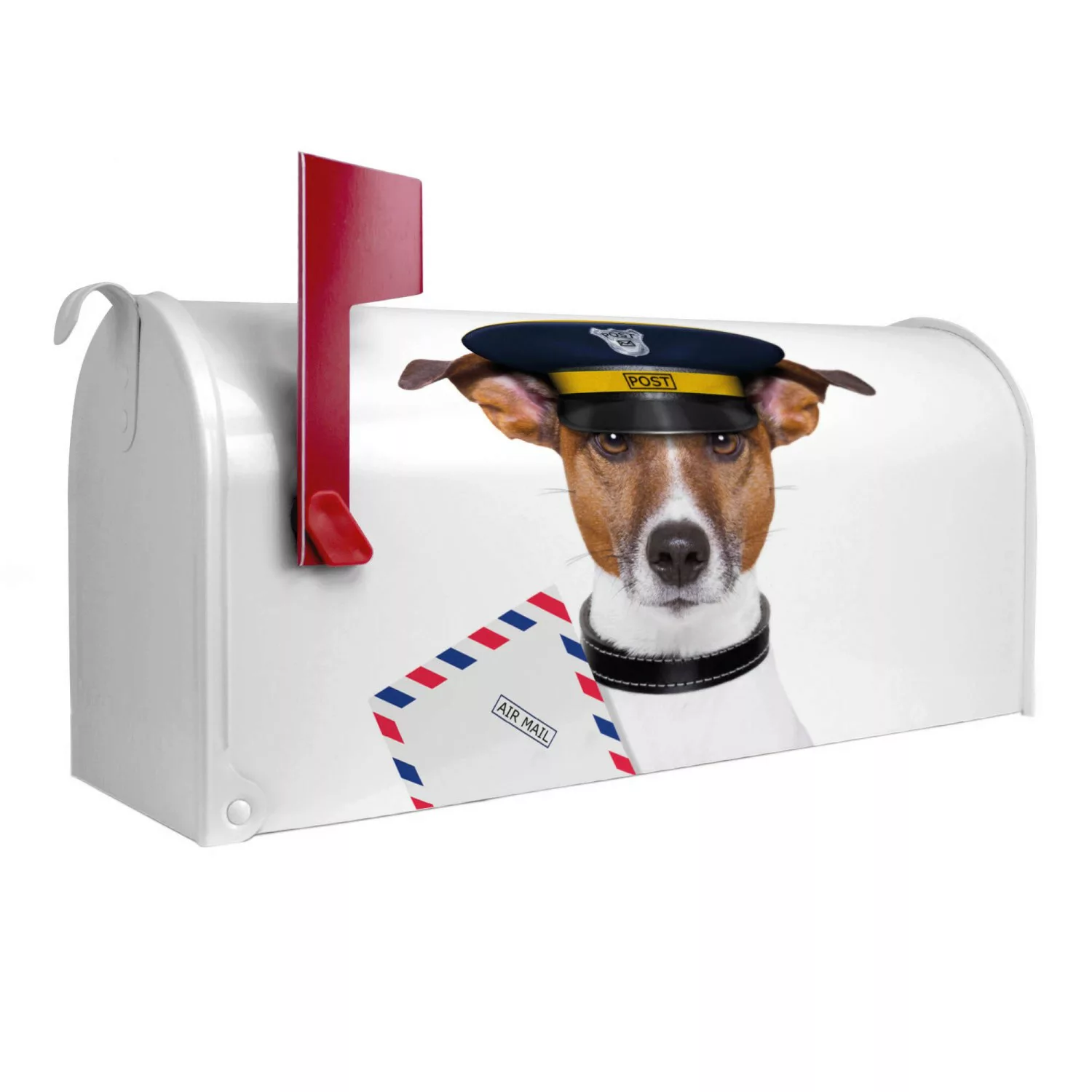 Banjado Amerikanischer Briefkasten Weiß 48x22x16cm US Mailbox Letterbox Pos günstig online kaufen