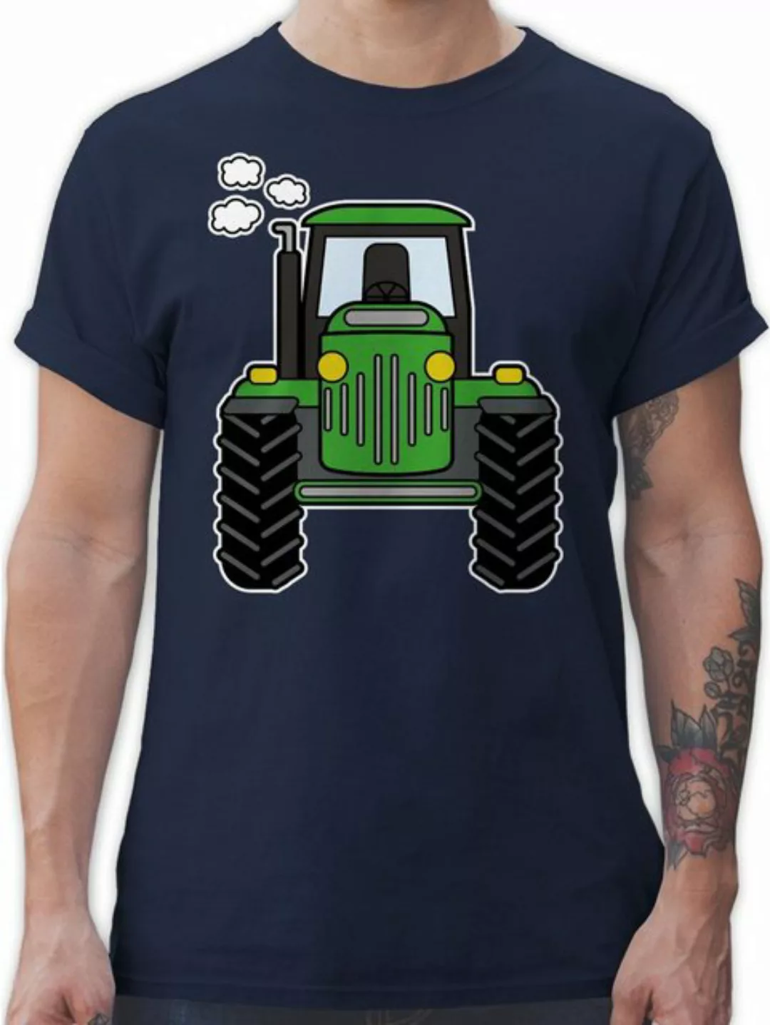 Shirtracer T-Shirt Traktor Trecker Landwirte Bauern Geschenk Bulldog Landwi günstig online kaufen