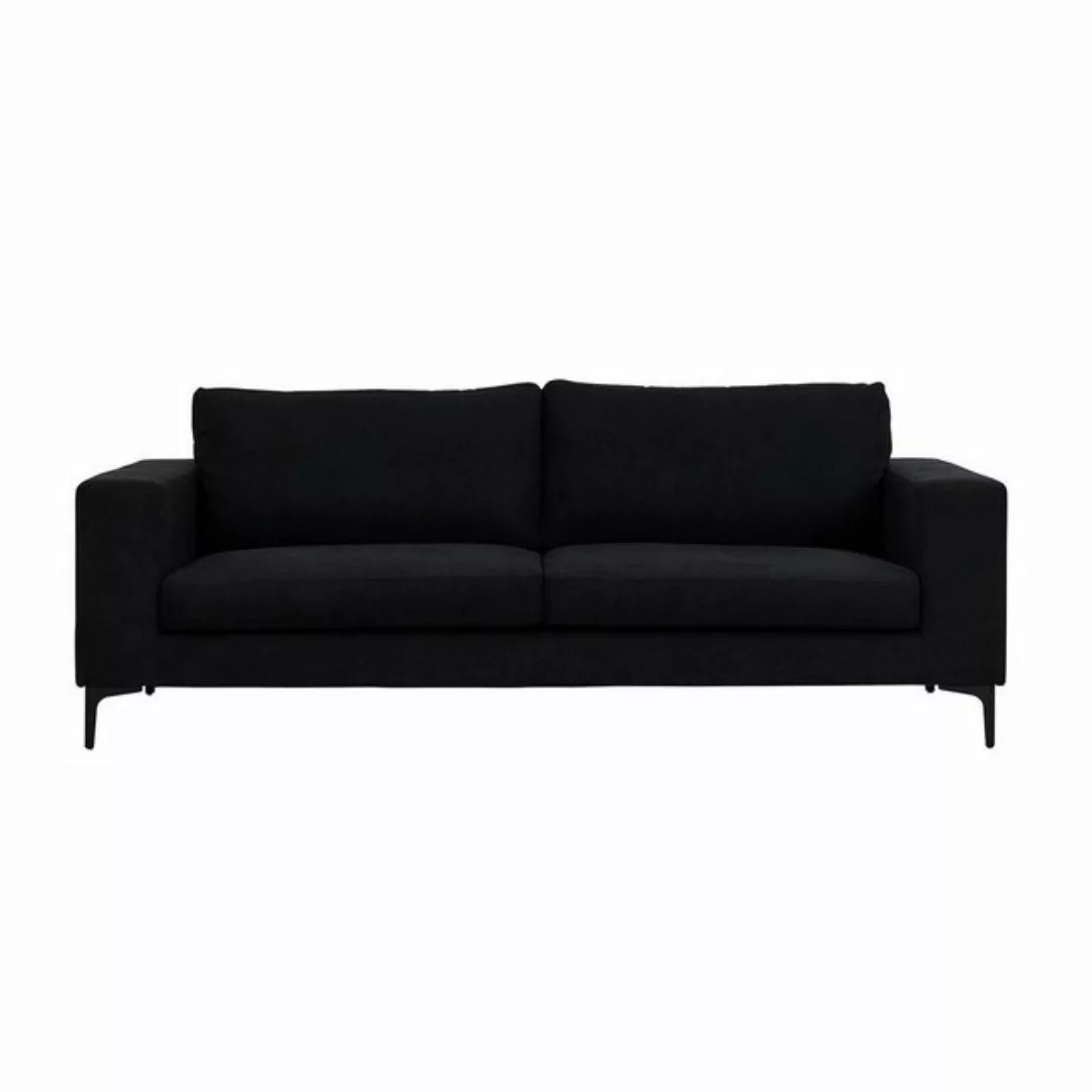 ebuy24 Sofa Bolero Sofa 3 Personen schwarz., 1 Teile günstig online kaufen