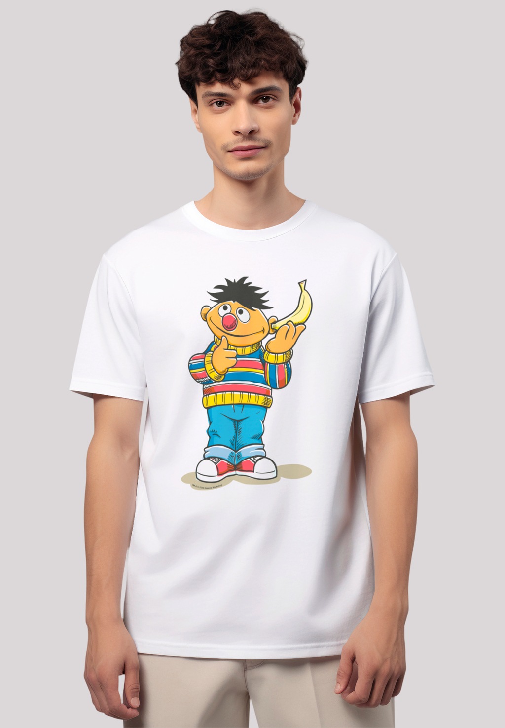 F4NT4STIC T-Shirt "Sesamstraße Ernie Banana", Premium Qualität günstig online kaufen