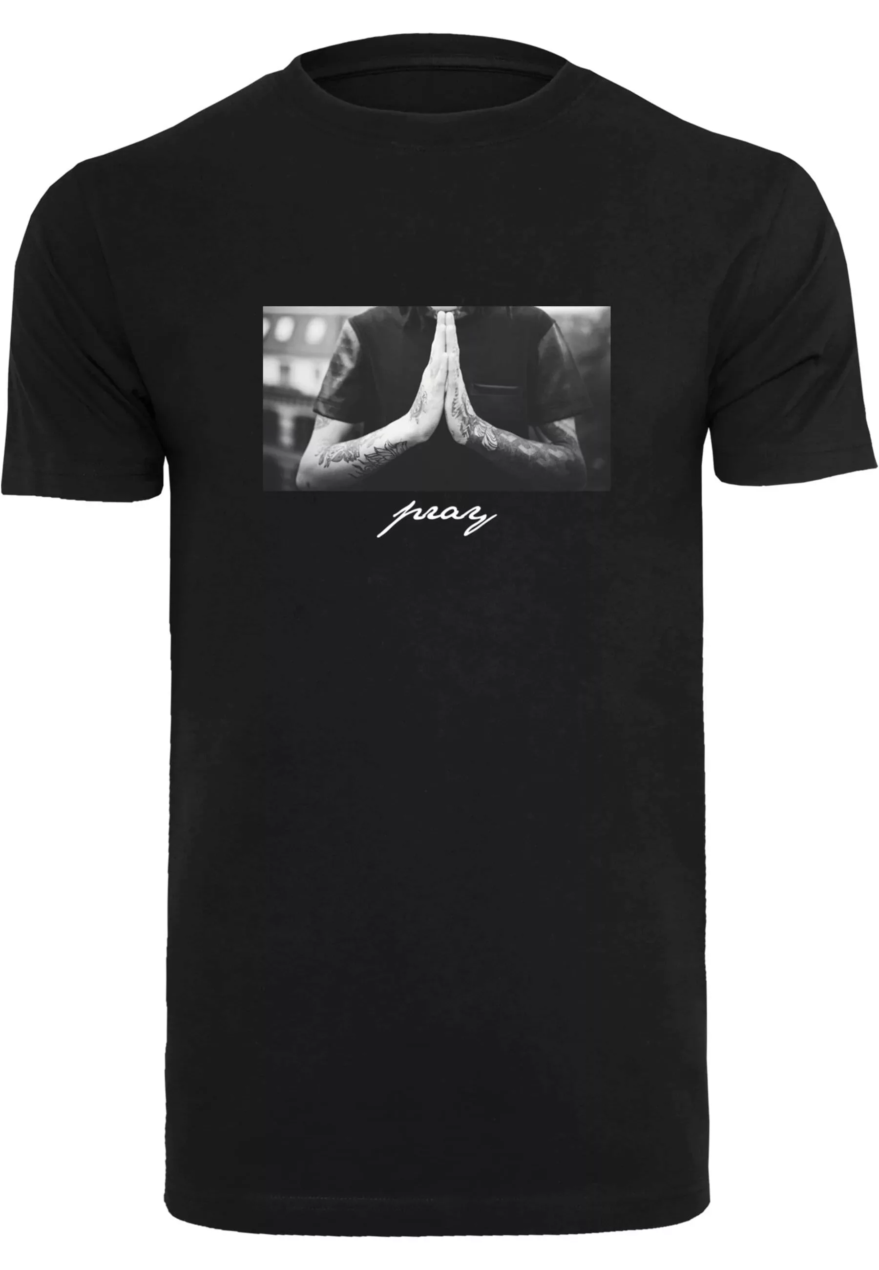 MisterTee T-Shirt "MisterTee Herren Pray Tee" günstig online kaufen