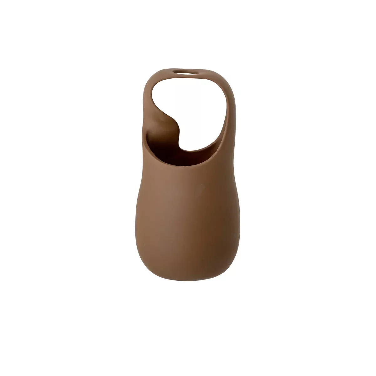Bloomingville - Nicita Vase - braun/Matte Latexglasur/H x Ø 28x14,5cm günstig online kaufen