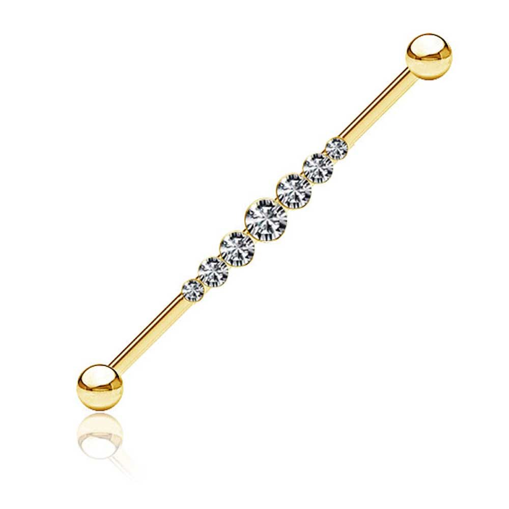 viva-adorno Piercing-Set Industrial Piercing Scaffold Ohr günstig online kaufen