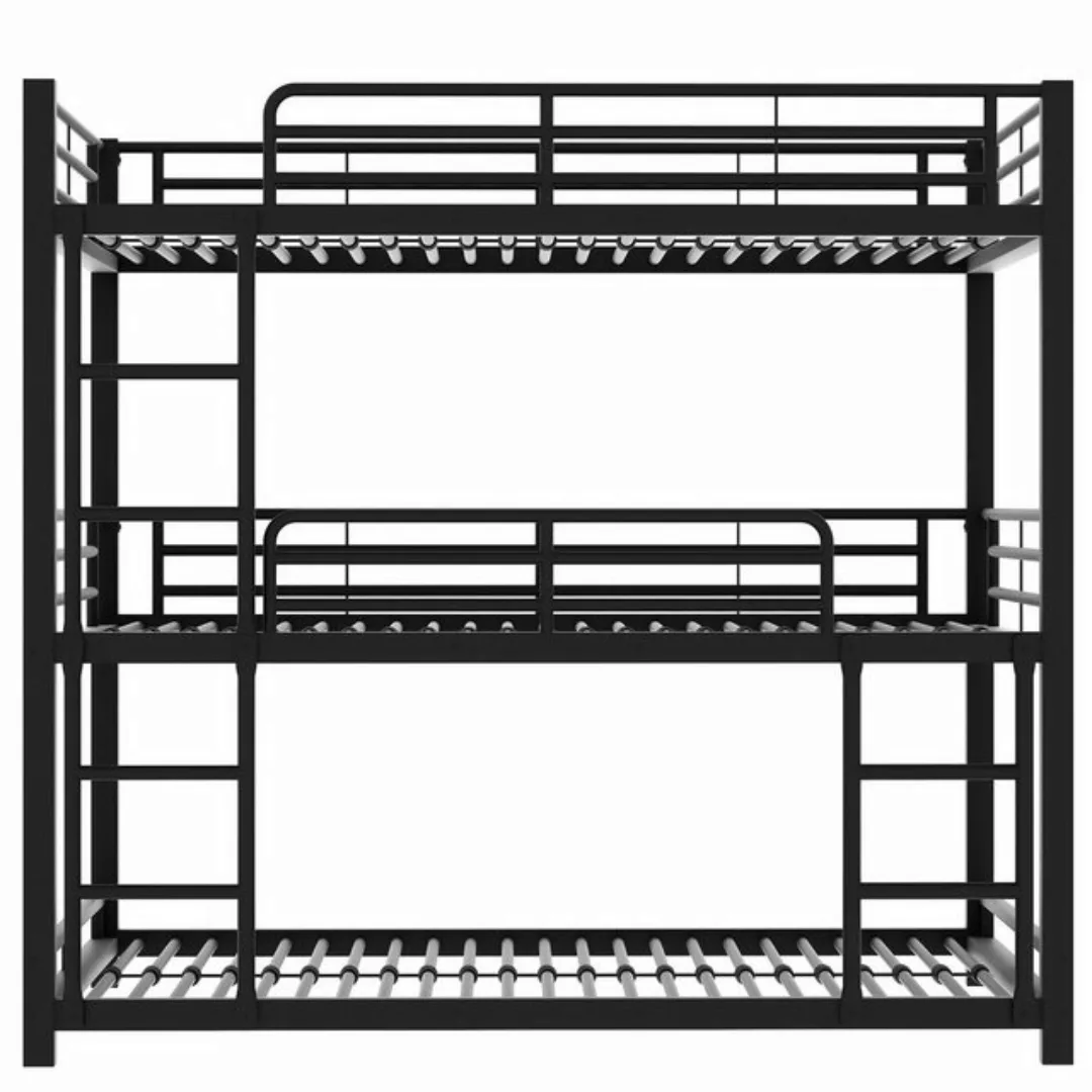 MODFU Metallbett Bettgestell,Etagenbett,Eisenbett, Dreifach-Etagenbett (für günstig online kaufen