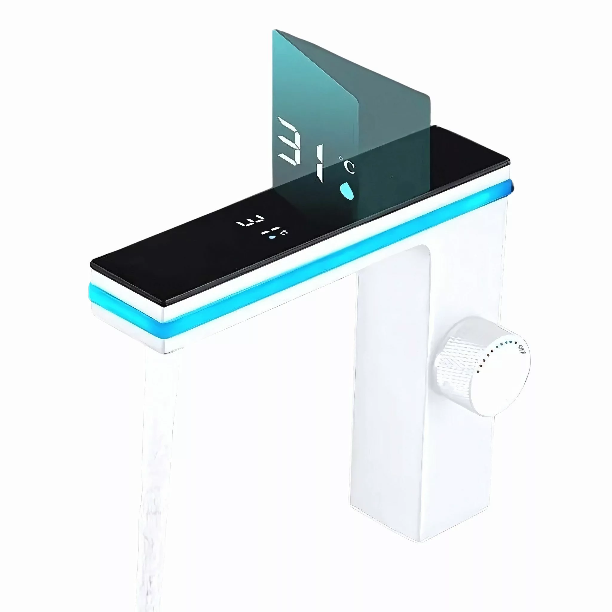 LuxaSteel Waschbeckenbrause Wasserhahn, Badarmatur, LED Wasserhahn günstig online kaufen
